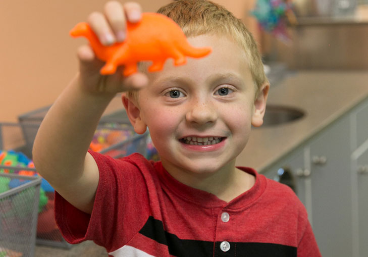 kid smiling
